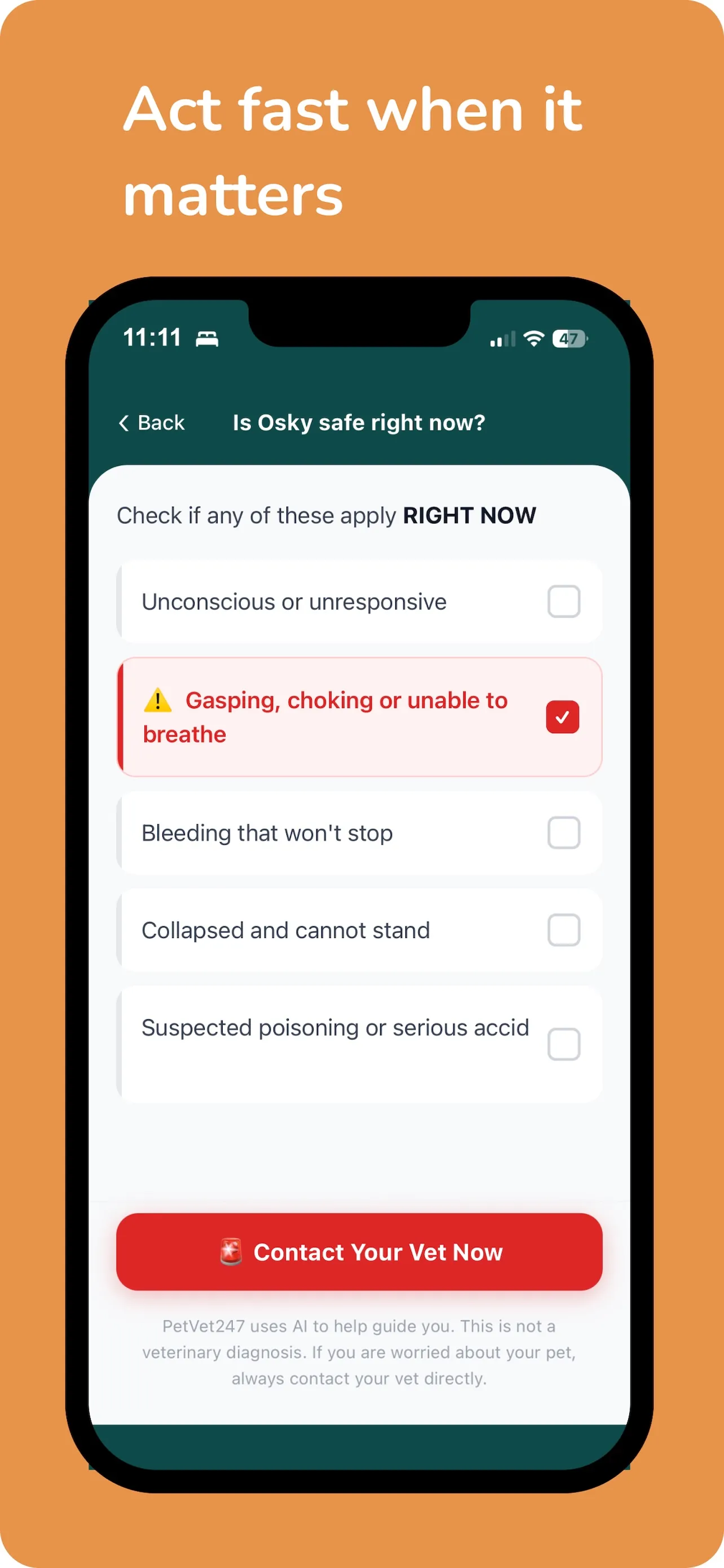 All your pets in one place